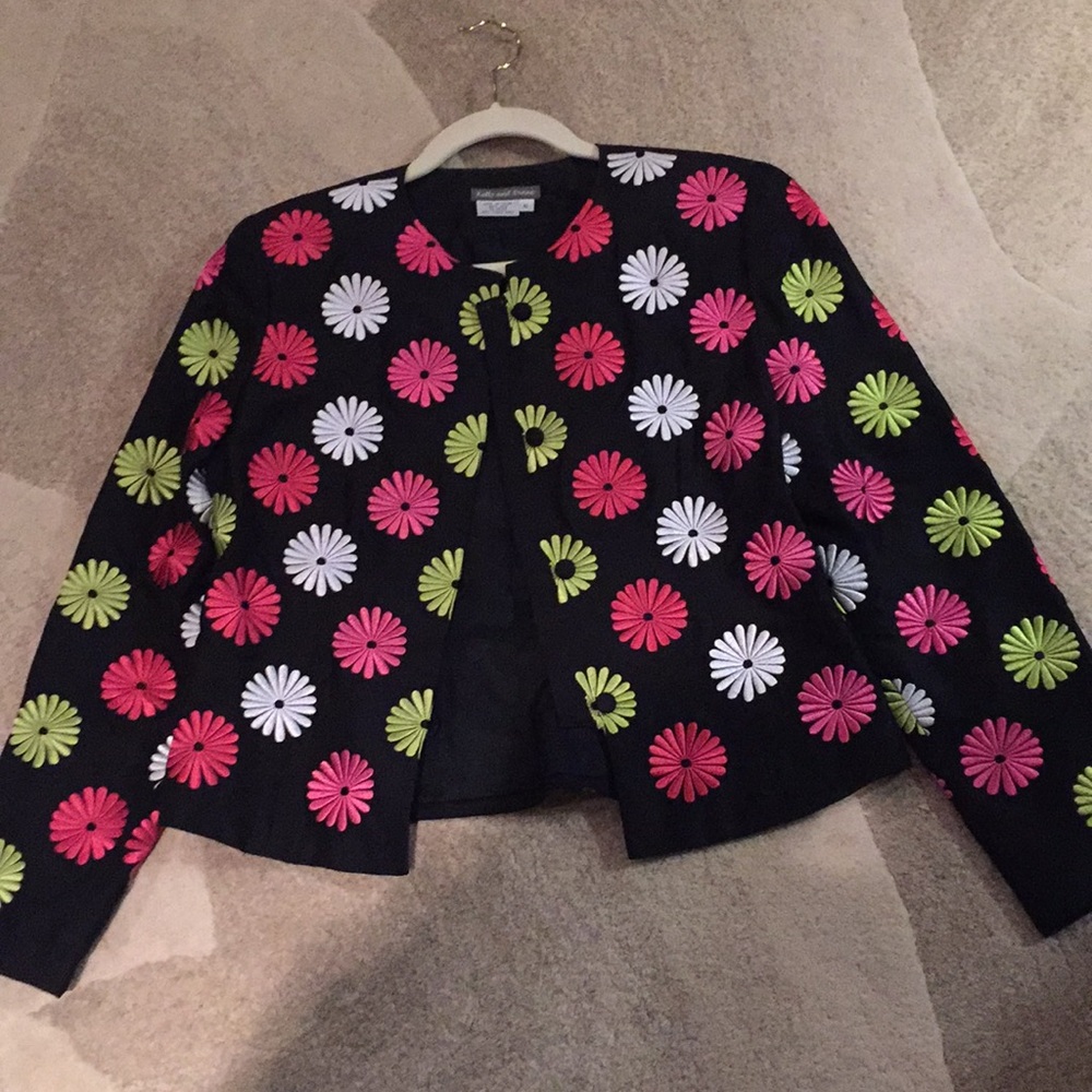 Kelly and Diane 100% Silk Jacket